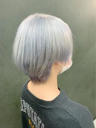 ショート カラー bateau よしきのヘアスタイル