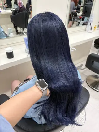 ミディアム カラー ヘアアレンジ 💟RINNA 艶カラー💟のヘアスタイル