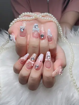 ネイル Sora nail 長さ出し専門店のネイルデザイン