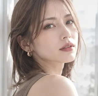 ミディアム アラサー女子向け♡ 井手麻梨栄のヘアスタイル