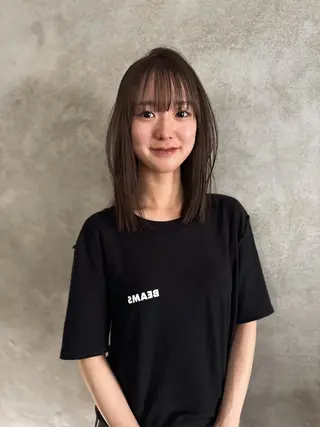 sena⌇ベージュ⌇ ブリーチなしWカラーのヘアスタイル