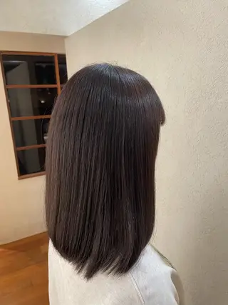 ロング 藤田 郁弥のヘアスタイル