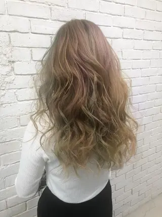 ロング カラー welring hair salonのヘアスタイル