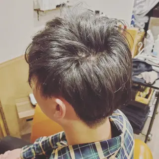 ショート メンズ spa hair ark 富井直美のヘアスタイル