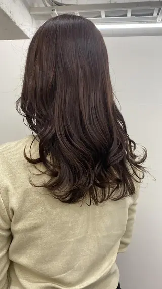 ロング カラー 韓国好き🇰🇷 美容師MIKUのヘアスタイル