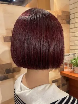 ショート カラー flencia 丸 和博|カットのヘアスタイル