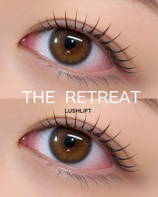 マツエク・マツパ RETREAT HITOMIのマツエク・マツパデザイン