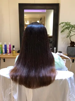 ミディアム ヨナハ セイヤのヘアスタイル