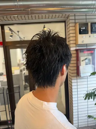 メンズ ハイトーン /スパイキーショートのヘアスタイル