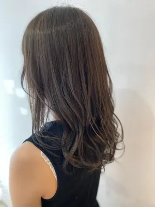 セミロング カラー 縮毛矯正職人/艶髪 ✨️村上 渉のヘアスタイル