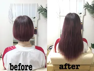 セミロング KA BUのヘアスタイル