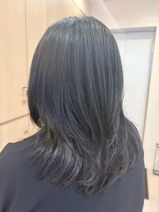 ミディアム Ha naのヘアスタイル