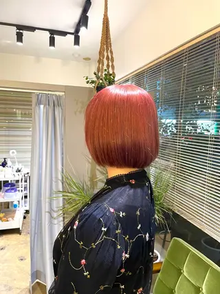 ミディアム カラー 北村 未来のヘアスタイル