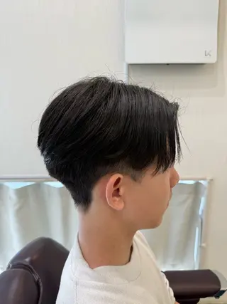 ショート メンズ 永井 天斗のヘアスタイル
