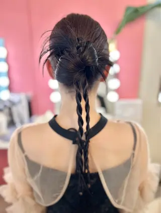 ロング 北本 美幸のヘアスタイル