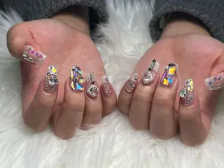 ネイル lucky nail 歌舞伎町のネイルデザイン