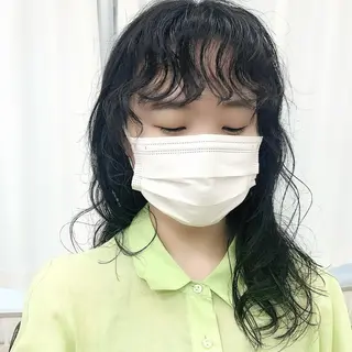 ショート カラー パーマ ヘアアレンジ メンズ キッズ ネイル マツエク・マツパ レイヤーカット/ 巻ける縮毛矯正のヘアスタイル