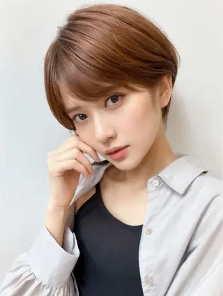 ショート カラー 塚内 将哉のヘアスタイル