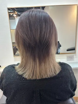 ロング カラー ブリーチ/縮毛/酸性 STAR☆RIVERのヘアスタイル