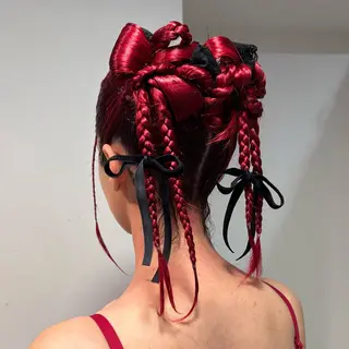 ヘアアレンジ ヘアアレンジ/ カラー❤️miyuuのヘアスタイル