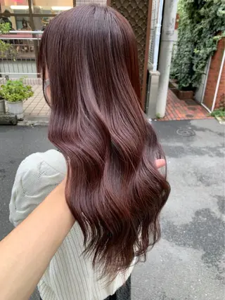 ロング カラー 韓国系レイヤー特化 hiroのヘアスタイル