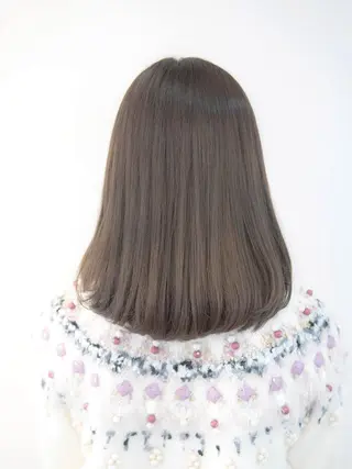 ミディアム 永野 良一のヘアスタイル