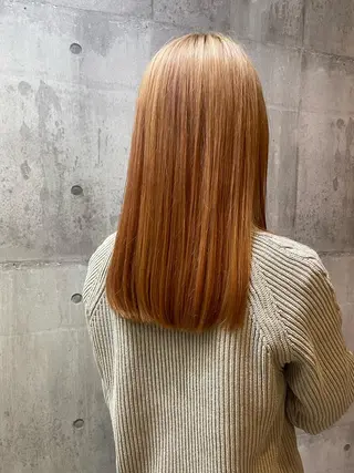 セミロング art-Lago 宮司のヘアスタイル