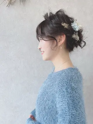 ロング ヘアアレンジ 伊藤 早人のヘアスタイル