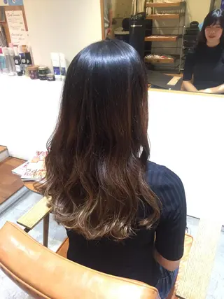 ミディアム セミロング ロング creep hair nozomiのヘアスタイル