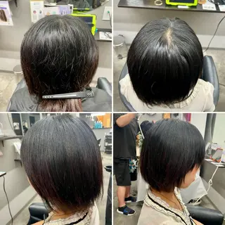 パーマ 🌹ミラクル美容師 🌹ブリーチ✨くっぽのヘアスタイル