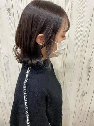 ショート カラー ヘアアレンジ 夜23時まで予約🉑 reverieあきらのヘアスタイル