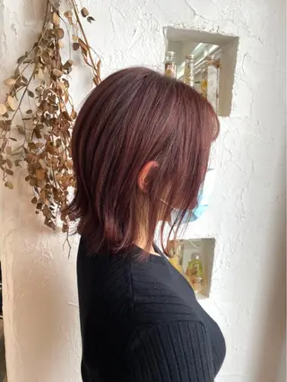 ミディアム カラー 豊橋美容院 ソンリエのヘアスタイル