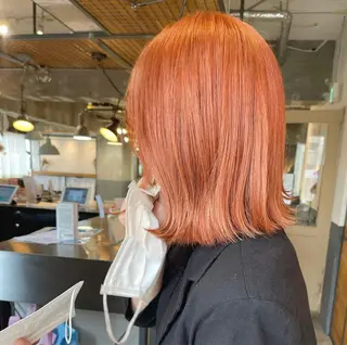 ミディアム kiyono ⭐︎ダブルカラーのヘアスタイル