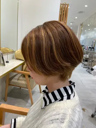 ショート 桝野 尚也のヘアスタイル