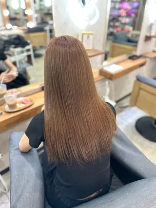 セミロング MOURI CHISATOのヘアスタイル