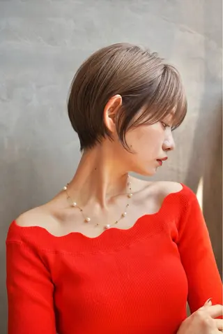 ショート 山崎 友雅のヘアスタイル