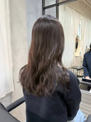 セミロング カラー 【銀座】艶髪/上品な カラー特化/涼のヘアスタイル