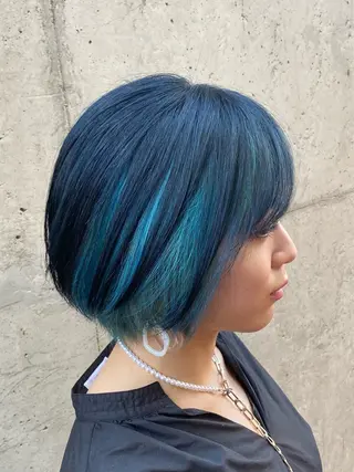 ミディアム カラー 前山拓巳 /マンツーマンサロンのヘアスタイル