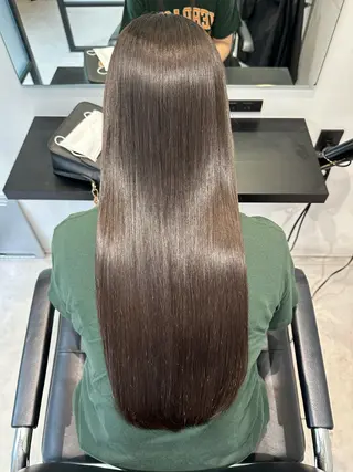 ロング 縮毛矯正/髪質改善 コヤマのヘアスタイル