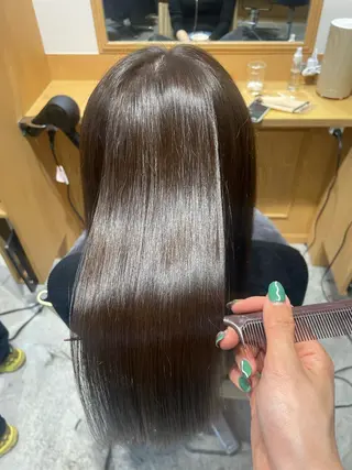 ロング カラー 倉持美雪 ＊幸せの伝導師＊のヘアスタイル