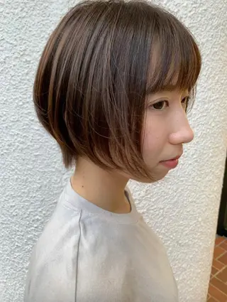 ショート 髪質改善・ボブ・ ショート 丸毛一輝のヘアスタイル