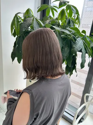 ミディアム 💗爆美女製造機💗 ハイトーン-髪質改善のヘアスタイル