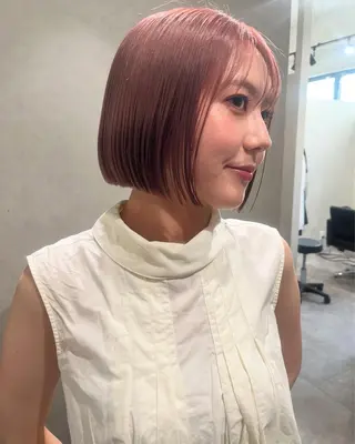 ショート Yurina 💖透明感カラー💖のヘアスタイル