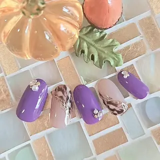 ネイル 手描きアート&推し活 🌟Wisteriaのネイルデザイン