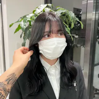 セミロング 🫧レイヤーカット ・ハッシュ🫧龍星のヘアスタイル