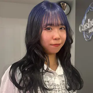 セミロング ブリーチ/デザイン 🎀Kanoのヘアスタイル