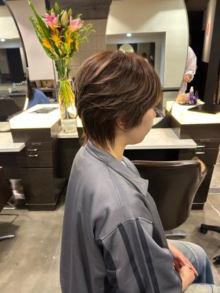 ショート NanaKo 表参道 レイヤー/ハッシュのヘアスタイル
