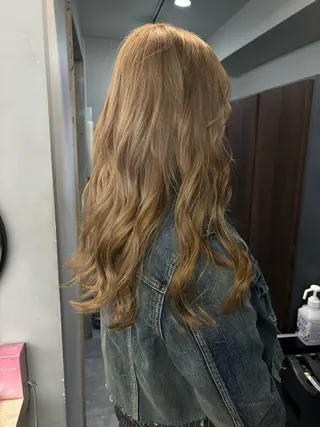 セミロング カラー ヘアアレンジ 💟Opus // Mizuki🐕のヘアスタイル