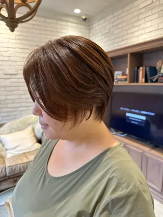 ショート 牛嶋 嶺弥のヘアスタイル