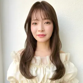 ロング レイヤーカット/韓国 🤎きのした いちかのヘアスタイル